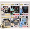 Image 1 : LOT OF 6 ASSORTED FUNKO POP VINYL FIGURES.