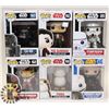 Image 1 : LOT OF 6 ASSORTED FUNKO POP VINYL FIGURES.