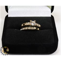 NEW GOLD PLATED RING SIZE 7