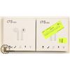 Image 1 : 2 PAIRS OF I7S WHITE EARBUDS.