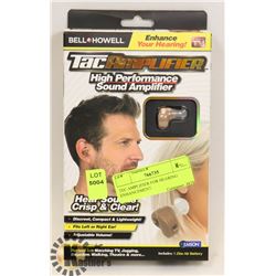 TEC AMPLIFIER FOR HEARING ENHANCEMENT.