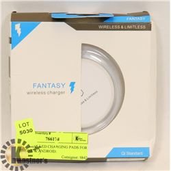 WIRELESS LED CHARGING PADS FOR IPHONE & ANDROID.