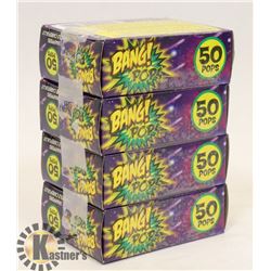 4 PACKS BANG! POPS / 50 PER PACK