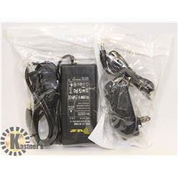 2 NEW POWER ADAPTORS / 110 - 12 VOLT