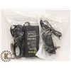 Image 1 : 2 NEW POWER ADAPTORS / 110 - 12 VOLT