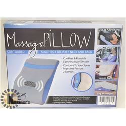 NEW MASSAGE PILLOW (VIBRATION PILLOW)