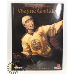 EDMONTON OILERS HONOUR WAYNE GRETZKY OCT 1, 1999