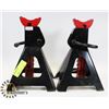 Image 1 : LOT OF 2 AXEL STANDS FOR 3 TONS EACH