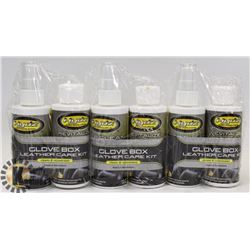 LOT OF 3 PAIRS OF HYDZ LEATHER CARE KIT