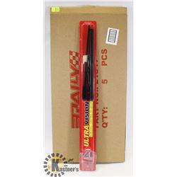 PACK OF 5 NEW 17" ALL SEASON WIPER BLADES