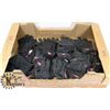 Image 1 : LOT OF BLACK GLOVES.