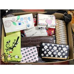 BOX OF ASSORTED PURSES