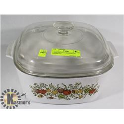 LARGE ESTATE CORNINGWARE LIDDED POT