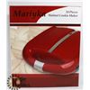 Image 1 : NEW WALNUT COOKIE MAKER - RED.