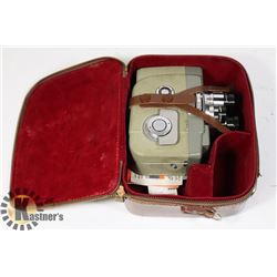 VINTAGE SEKONIC ELECTRIC 8MM MOVIE CAMERA