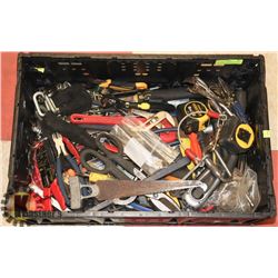 TOOLS BOX THAT INCLUDE PLIERS, ADJUSTABLE WRENCH,