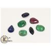 Image 1 : #24-MIX GEMSTONE,RUBY,EMERALD,SAPPHIRE   69.0CT