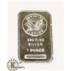 SUNSHINE MINT .999 FINE SILVER 1 OUNCE BULLION BAR