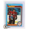 Image 1 : KEN DRYDEN MONTREAL CANADIENS 79-80 TOPPS CARD,