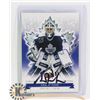 Image 1 : GRANT FUHR AUTOGRAPHED TORONTO MAPLE LEAFS CARD.