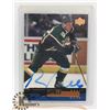Image 1 : BRETT HULL AUTOGRAPHED DALLAS STARS CARD.