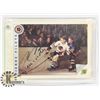 Image 1 : PIERRE PILOTE AUTOGRAPHED HOCKEY CARD,