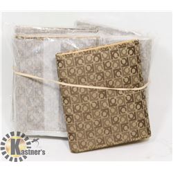 LOT OF 5 REPLICA DESIGNER WALLETS.