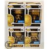 Image 1 : LOT OF 4 FUNKO POPS WALMART EXCLUSIVES STAR WARS