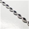 Image 2 : SILVER BLUE SAPPHIRE BRACELET