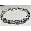 Image 3 : SILVER BLUE SAPPHIRE BRACELET