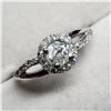 Image 2 : 14K WHITE GOLD DIAMOND RING