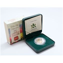 2002 GOLDEN TULIP STERLING SILVER 50 CENT COIN