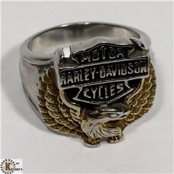 GOLD & SILVER TONE HARLEY DAVIDSON