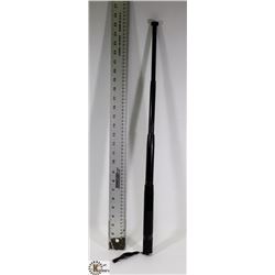 BLACK METAL TELESCOPIC 4 SECTION BATON