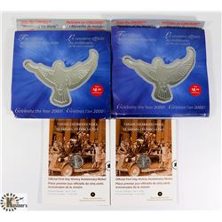 CANADA POST AND ROYAL CANADIAN MINT COINS.