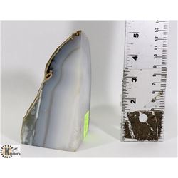 CUT GEODE SIZE 5.25 INCHES HIGH & 3.5