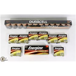 BOX OF NEW BATTERIES - 8 PACKS OF 4 - AA