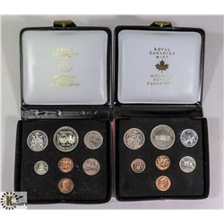 1973 & 1974 UNCIRCULATED SPECIMEN COIN SETS.