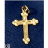 Image 1 : 10K GOLD CROSS PENDANT