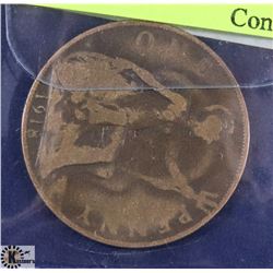 1918 BRITISH LARGE PENNY