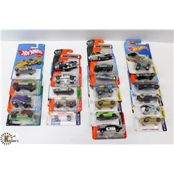 FLAT OF ASSORTED HOT WHEELS & MATCHBOX.