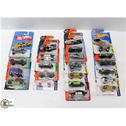 FLAT OF ASSORTED HOT WHEELS.