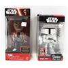 Image 1 : LOT OF 2 STAR WARS BOBBLE HEADS.