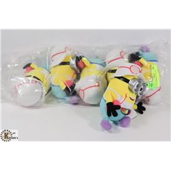 BAG OF MINIONS TY PLUSH.