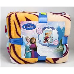 DISNEY FROZEN MICRO RASCHEL BLANKET, 60 X 80