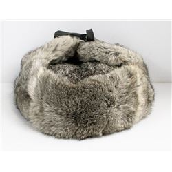 AUTHENTIC RABBIT FUR AVIATOR LINED