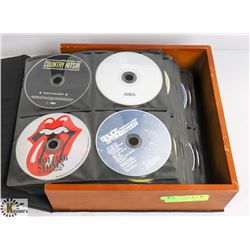 WOOD & LEATHER STORAGE CASE WITH OVER