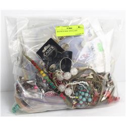 BAG WITH MISC JEWELLERY