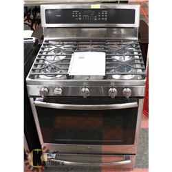 GE PROFILE 30" STAINLESS STEEL GAS STOVE WITH