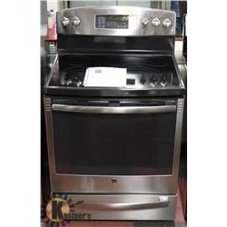GE 30" FREE STANDING SELF CLEANING TRUE
